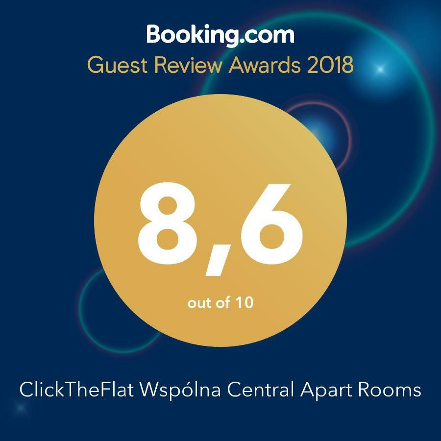 Clicktheflat Wspolna Central Apart Rooms 바르샤바 외부 사진